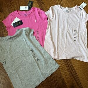 Ralph Lauren Classic Fit Soft Cotton Polo Kids Tees M (8-10)